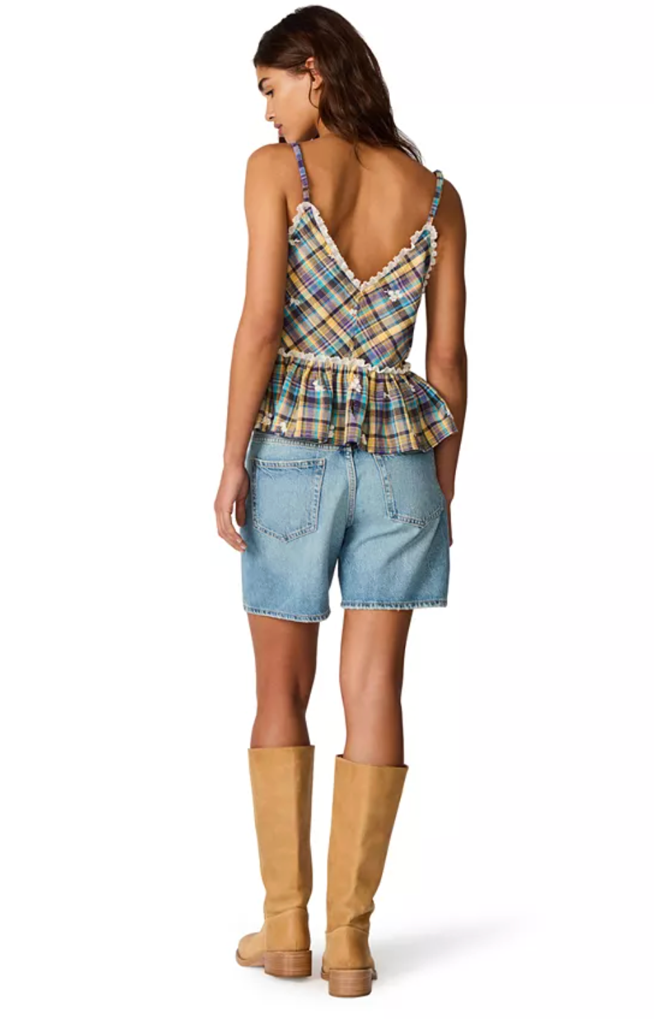 Bryna Top - Plaid