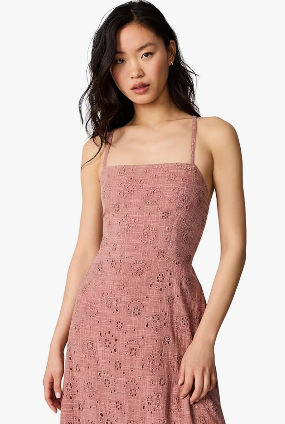 Riyan Dress - Burnt Coral