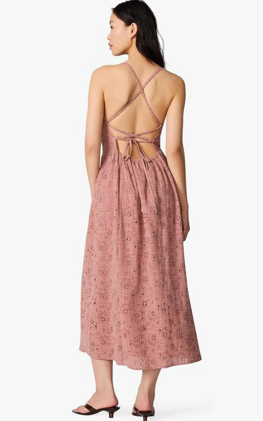Riyan Dress - Burnt Coral