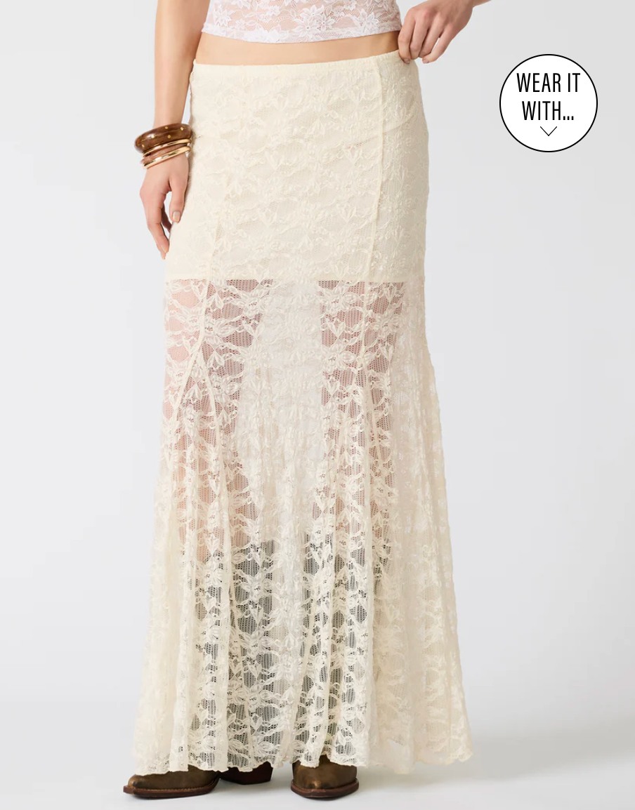Mirabel Skirt - Cream