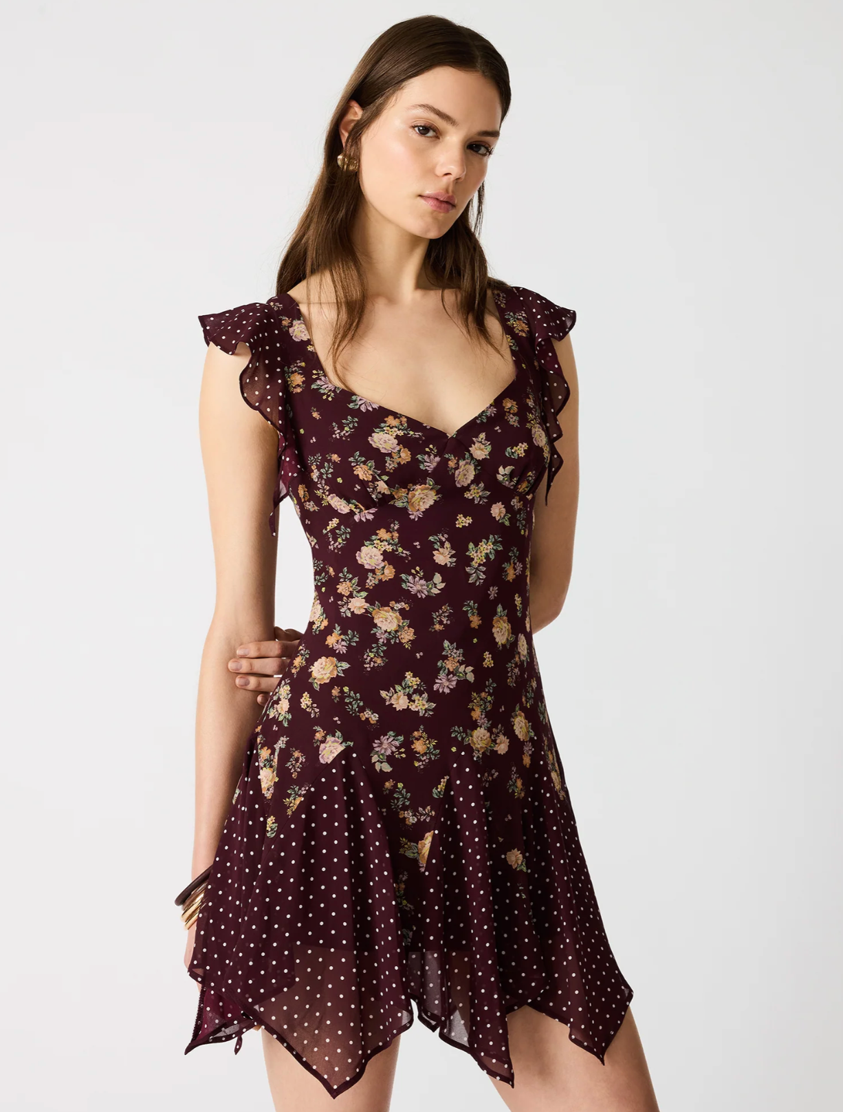 Tanisha Dress - Port
