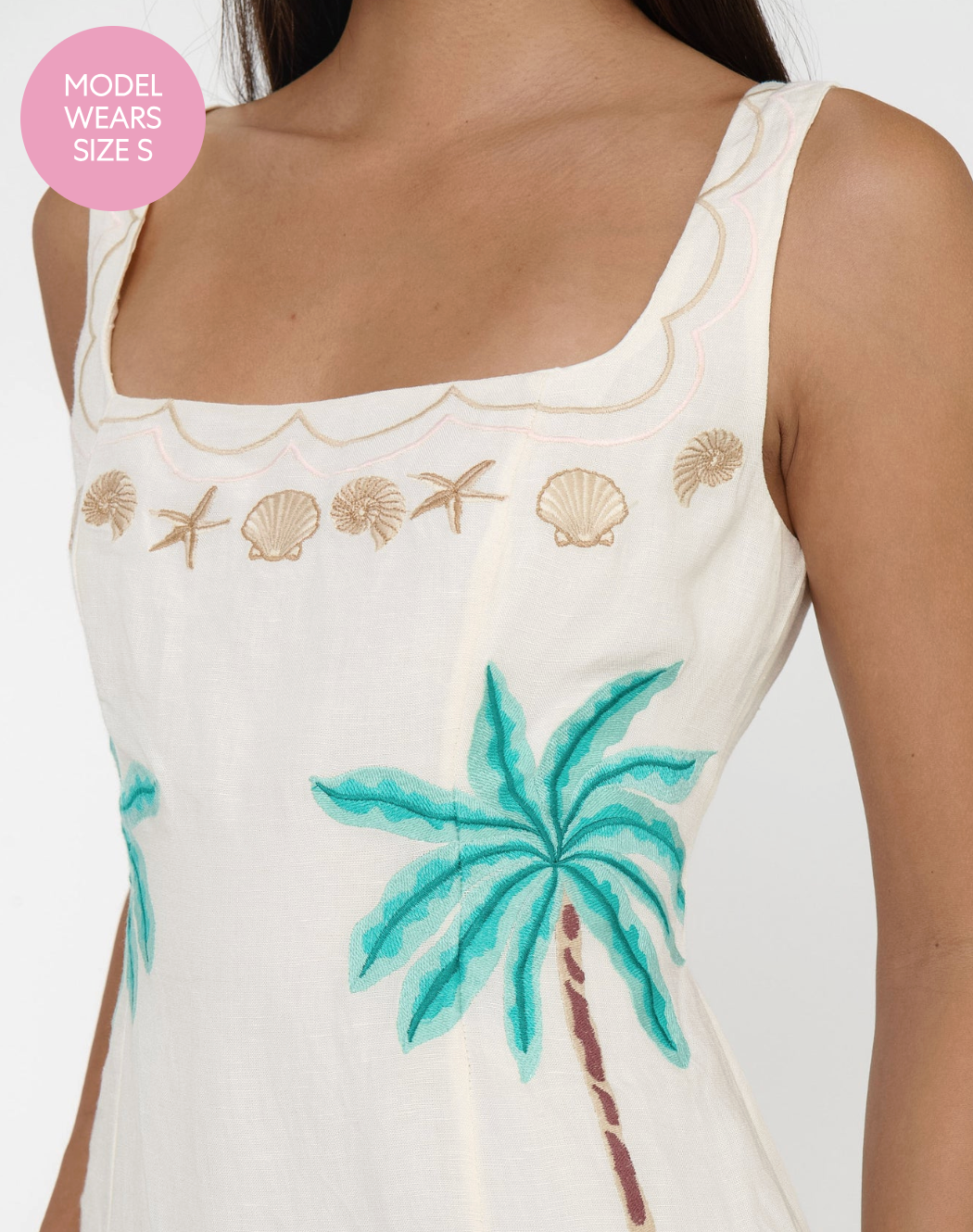 Steph Mini Dress - Beach