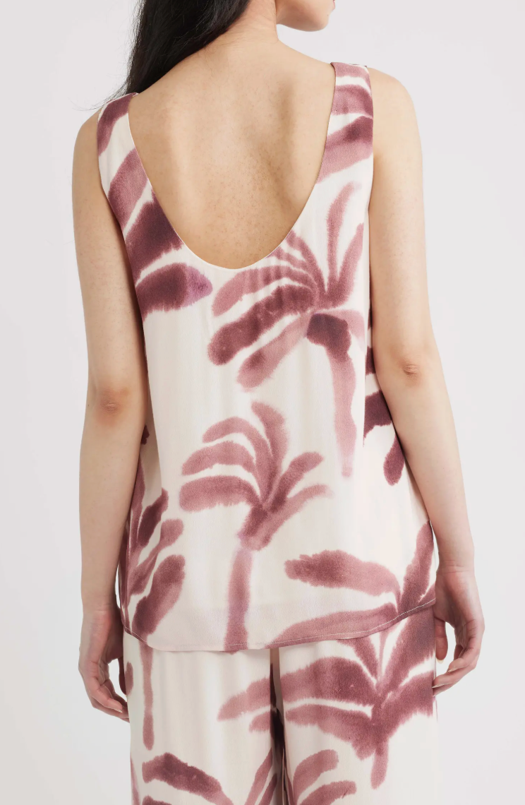Isle Sleeveless Top - Cocoa