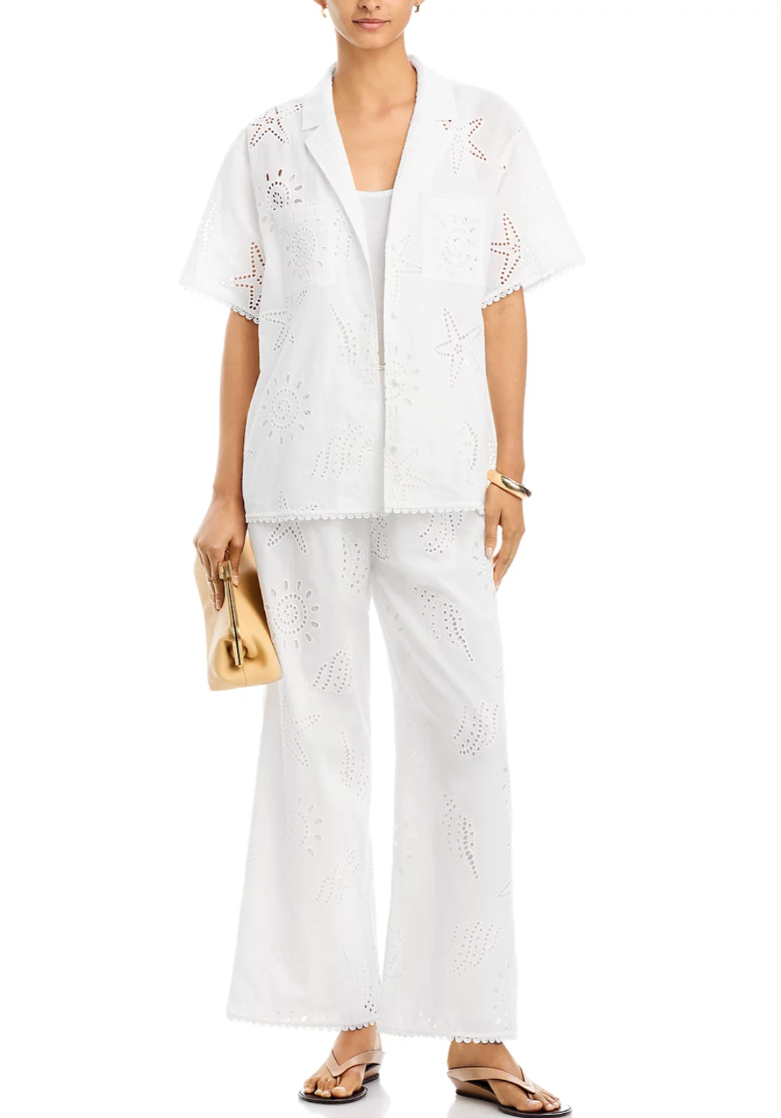 Eleni Embroidered Top