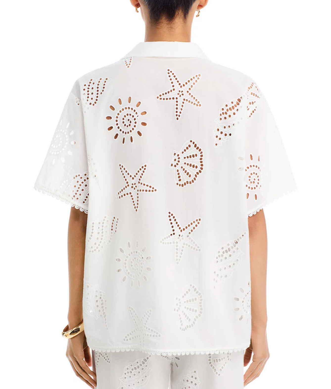 Eleni Embroidered Top