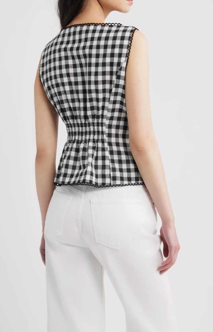 Maelle Button Down Top