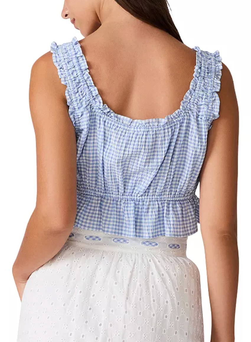 Brooklyn Top - Pale Blue