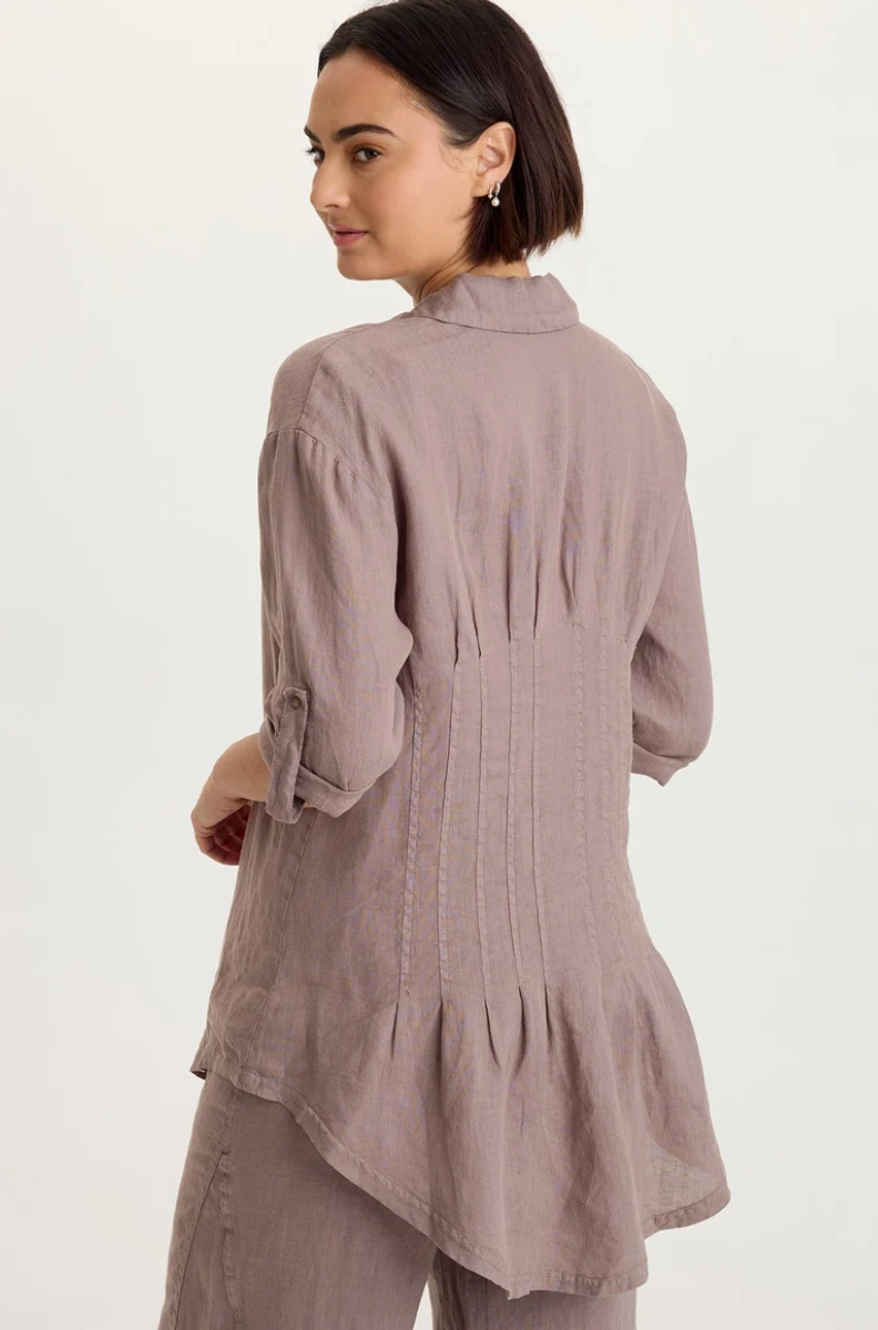 Moira Linen Top