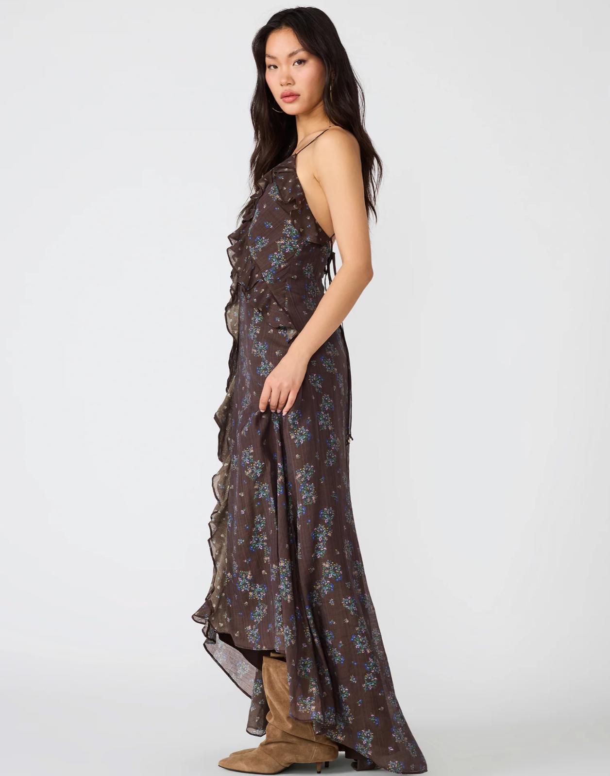 Roselyn Dress - Dark Espresso