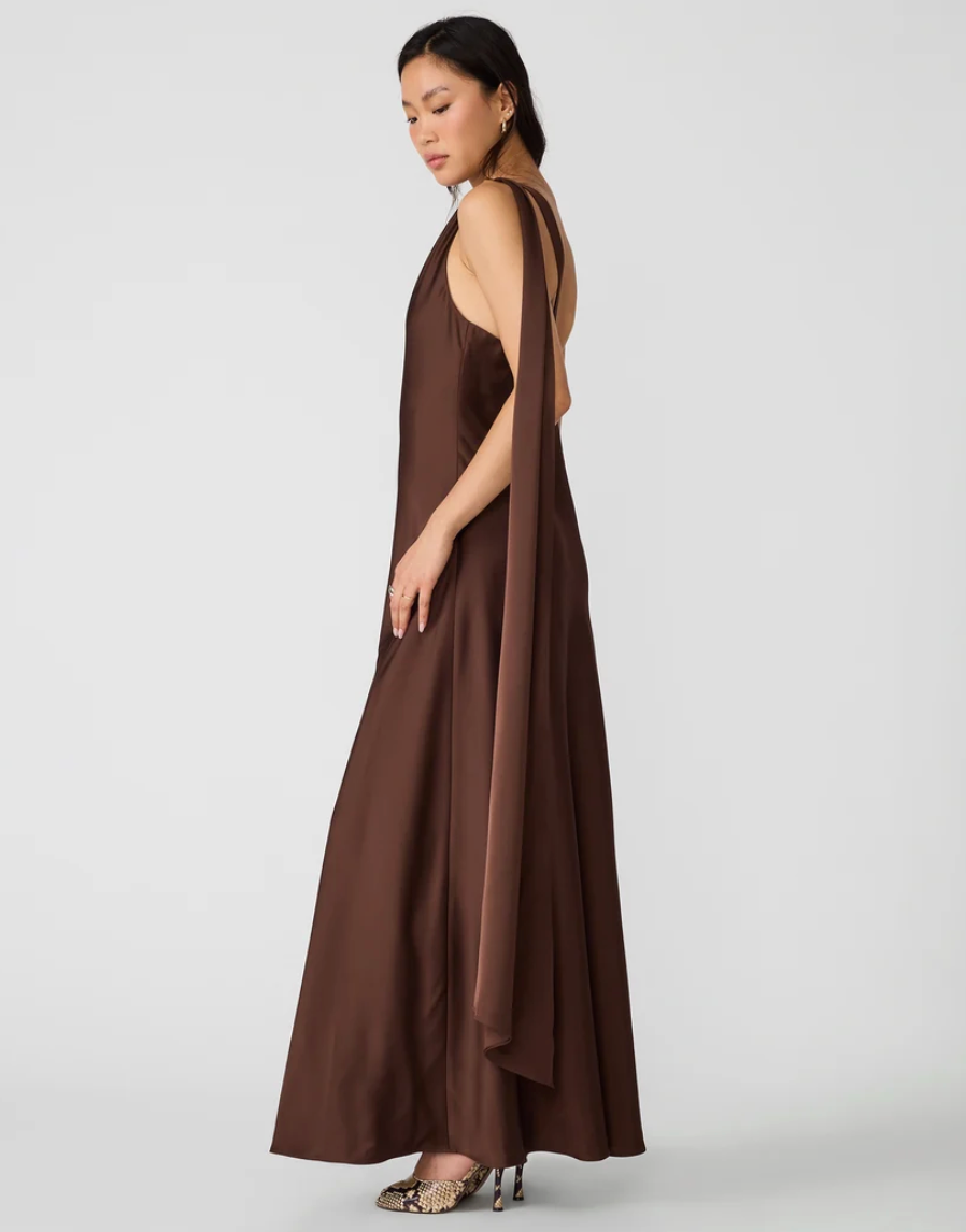 Aurorah Dress - Chocolate