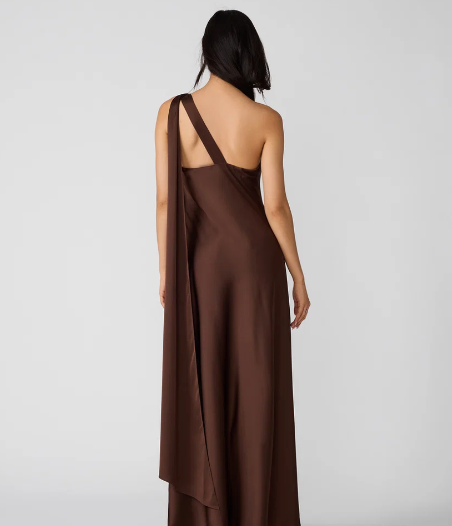 Aurorah Dress - Chocolate