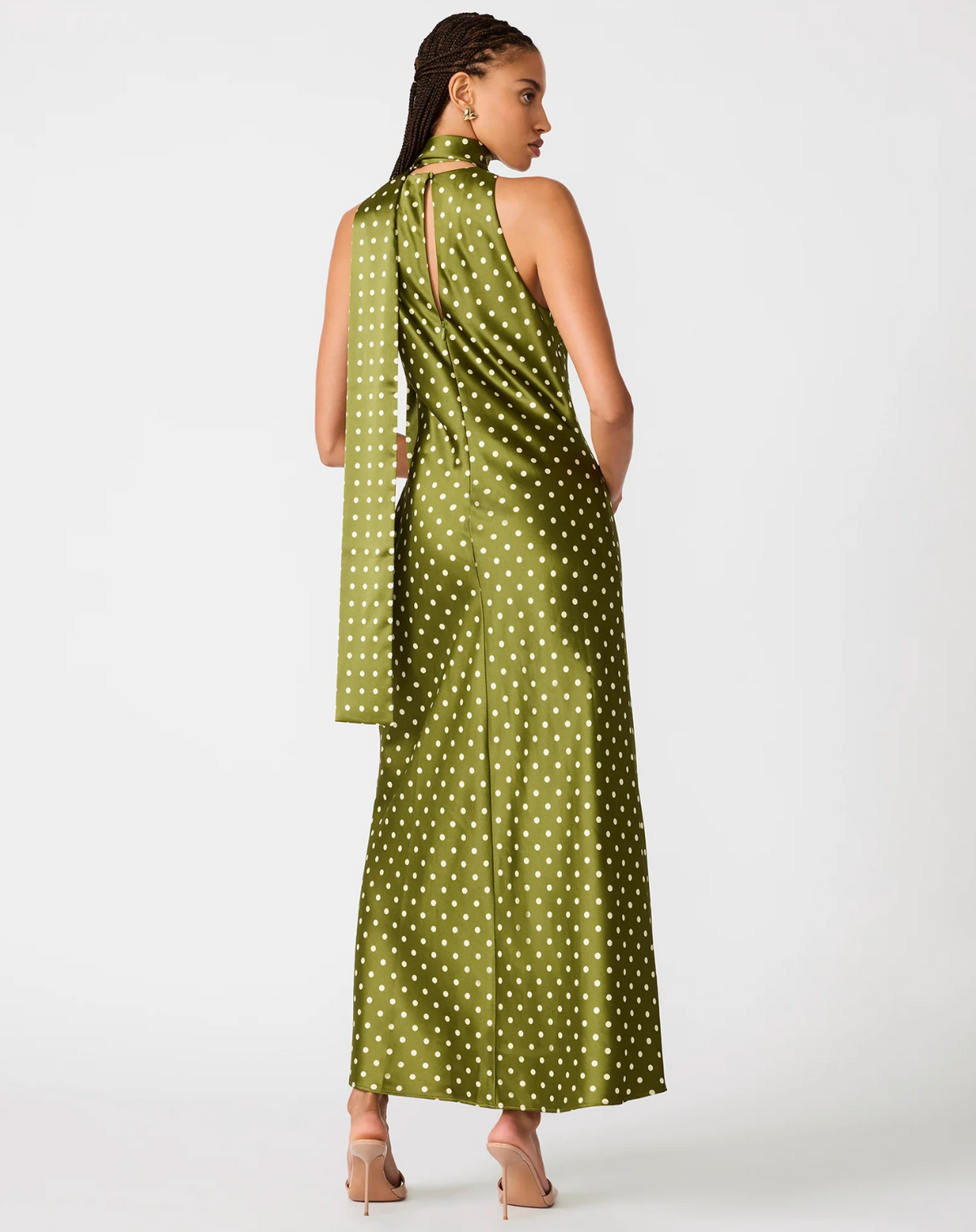 Jaiden Dress - Olive Heather