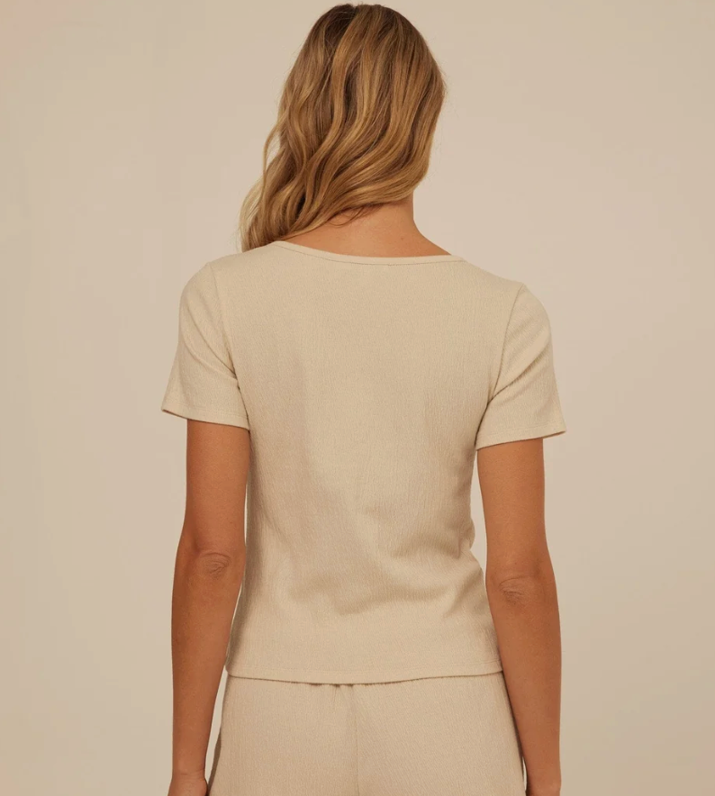 Jamila Short Sleeve - Aspen