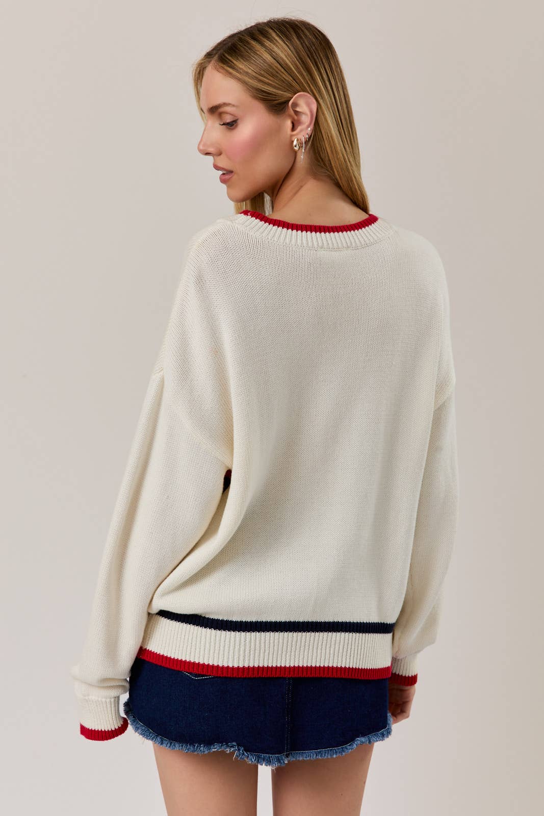 America Graphic Sweater