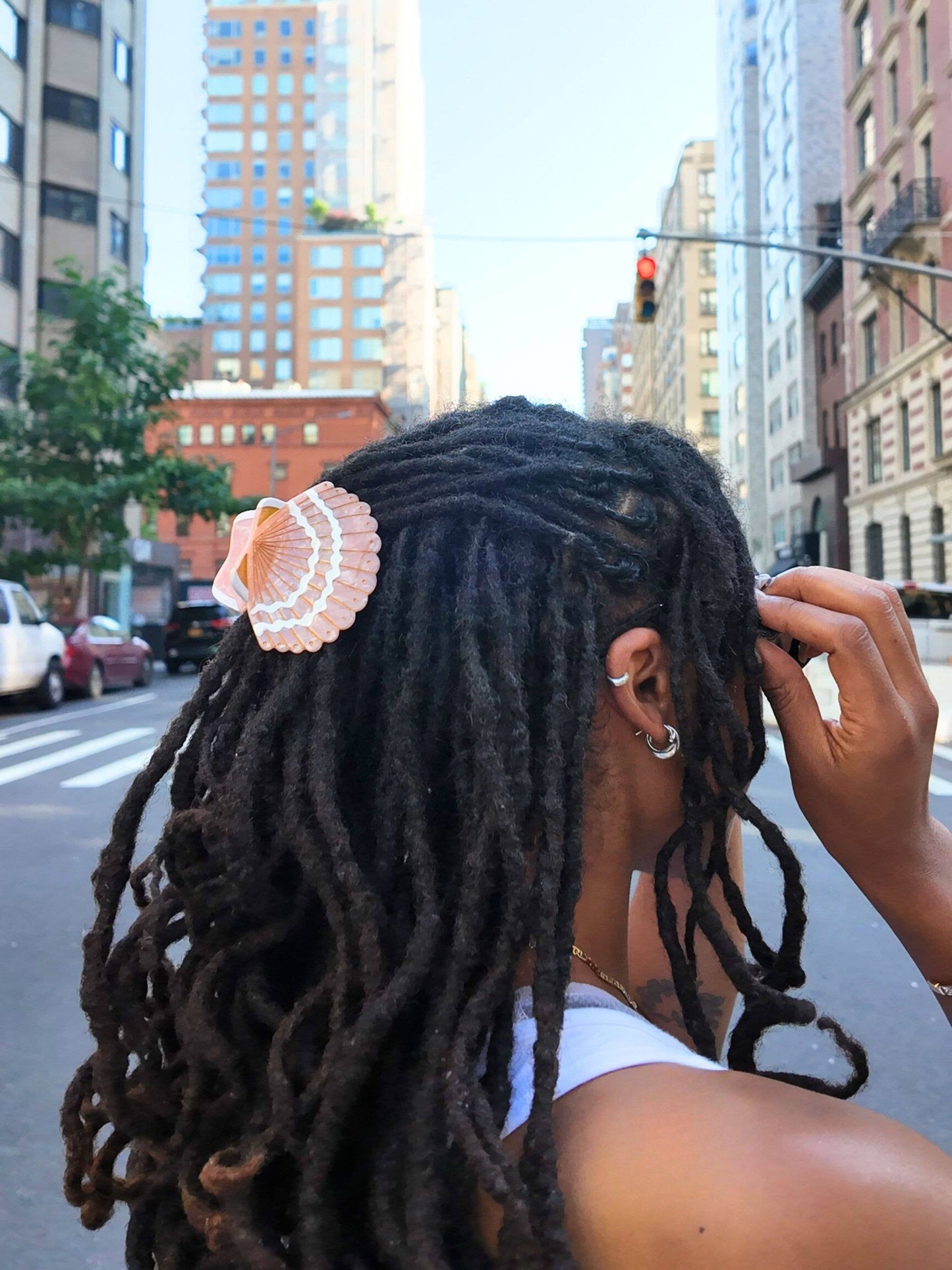 Seashell Claw Clip