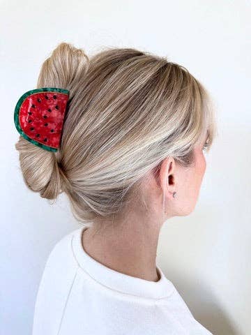 Watermelon Claw Clip