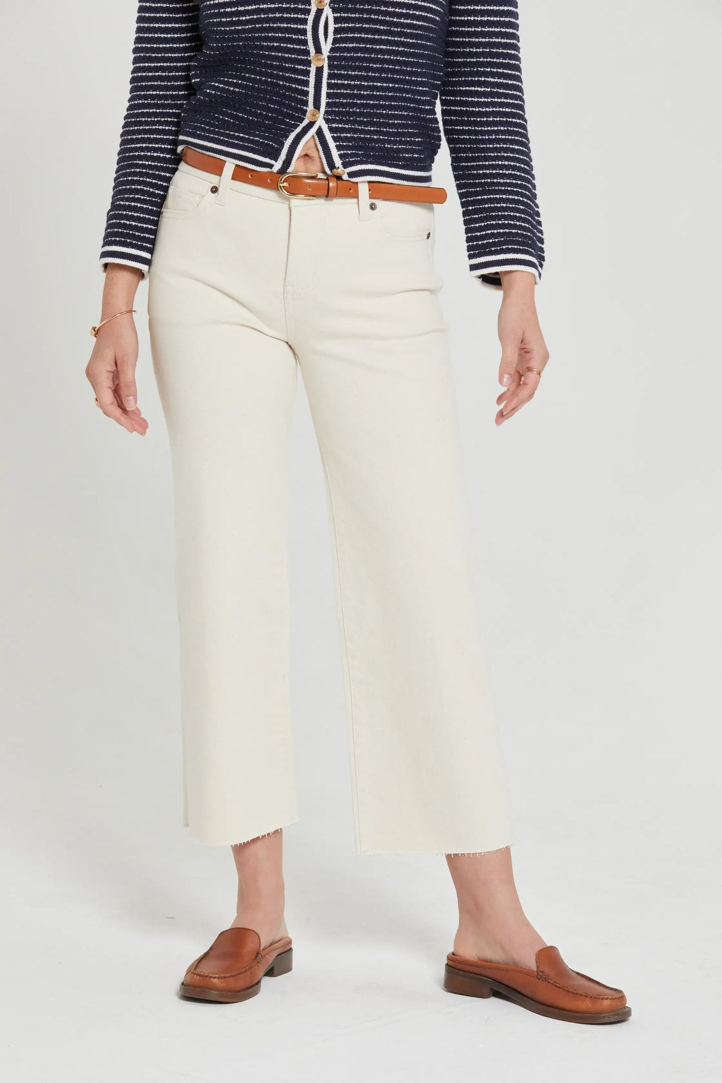 Aberdeen High Rise Ecru Jean