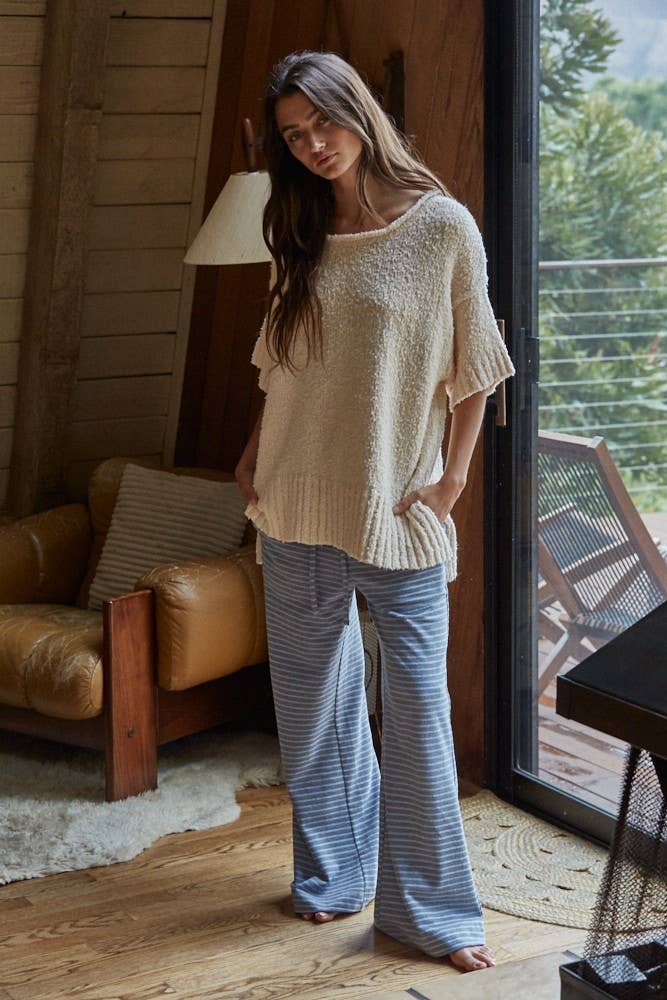 Short Sleeve Natural Pullover