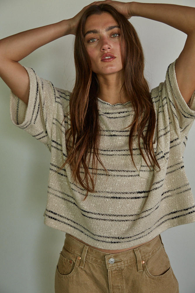 Cascade Striped Top