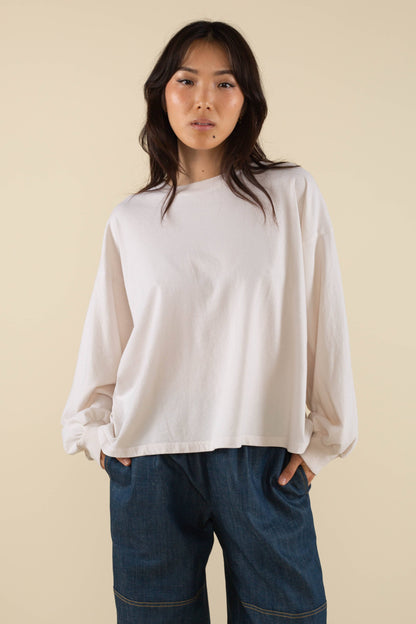 Bone Vintage Boxy Long Sleeve