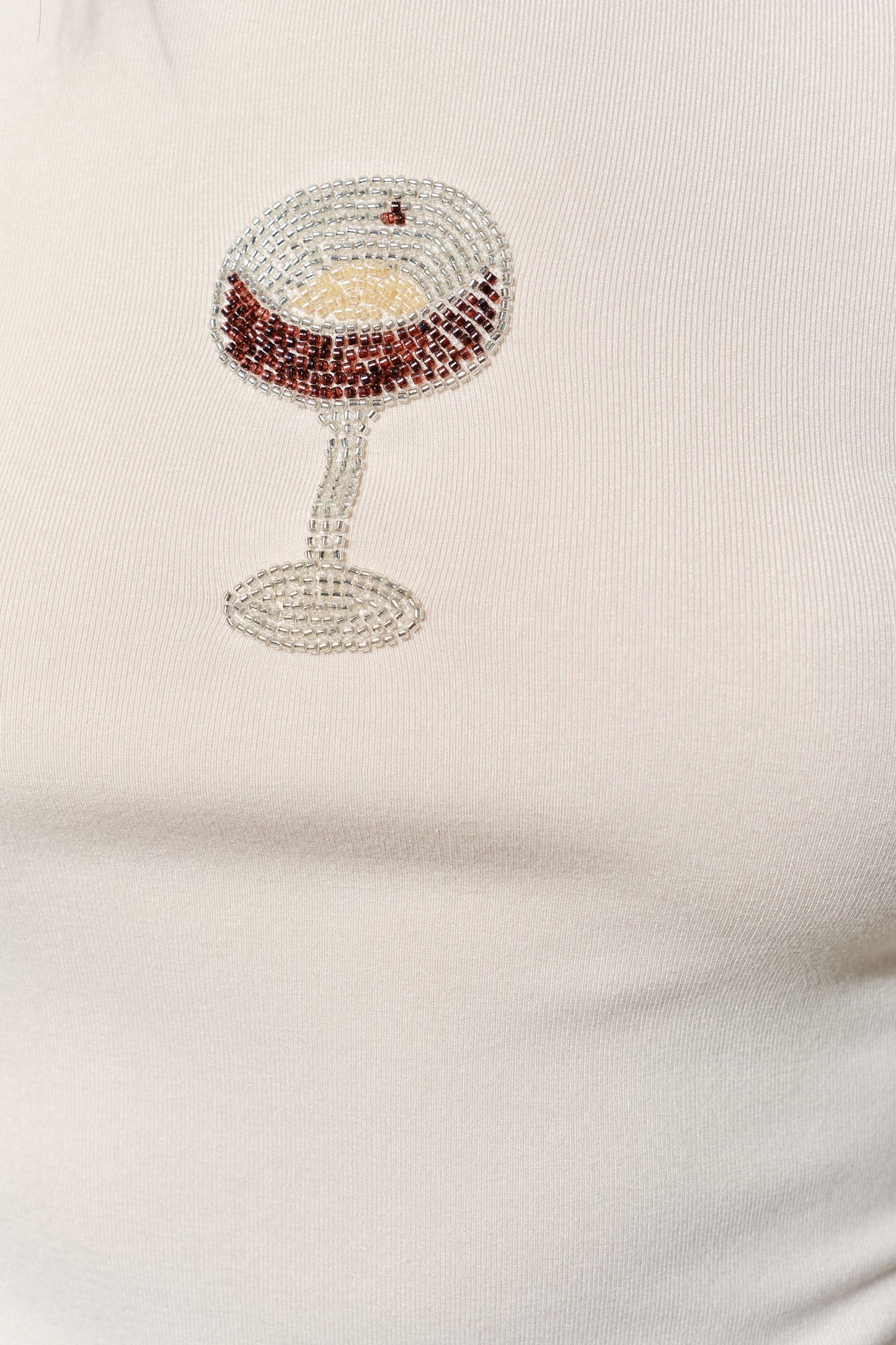 Espresso Martini Beaded Top