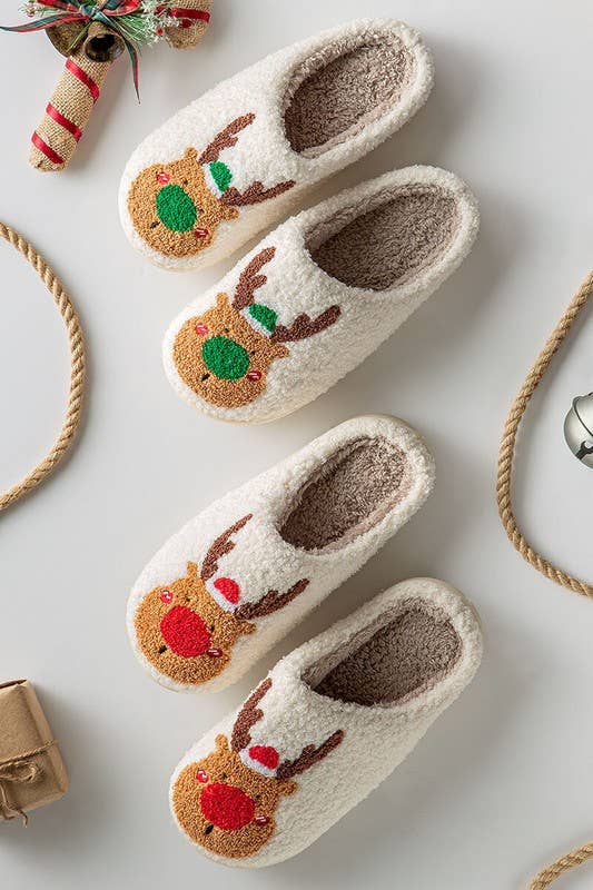 Reindeer Slippers