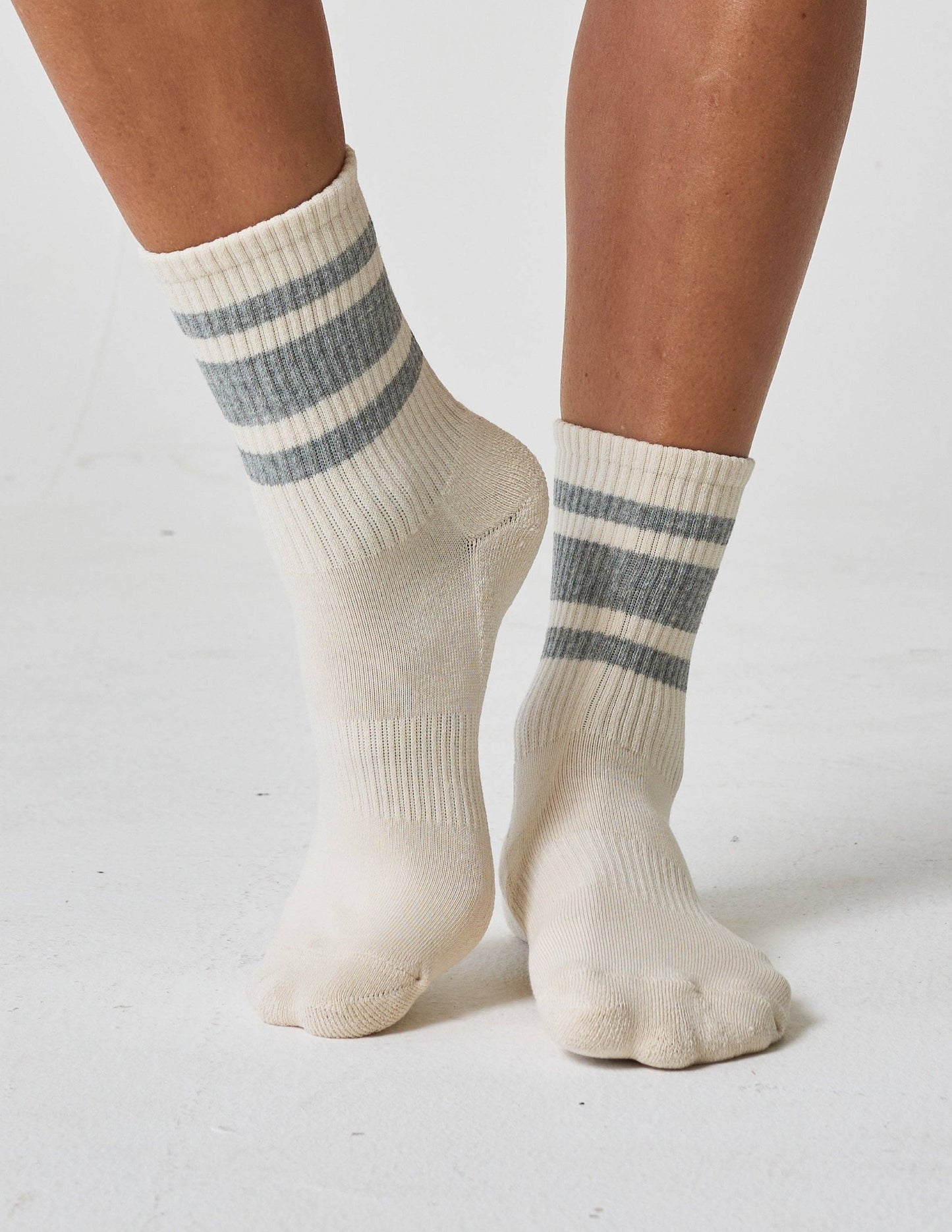 Retro Crew Sock Grey