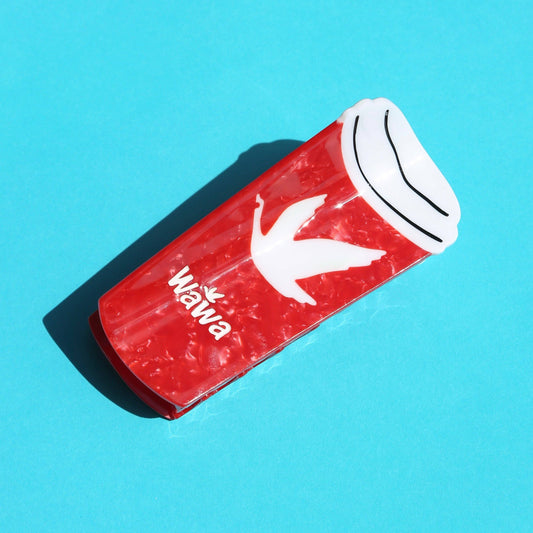 Wawa Coffee Claw Clip