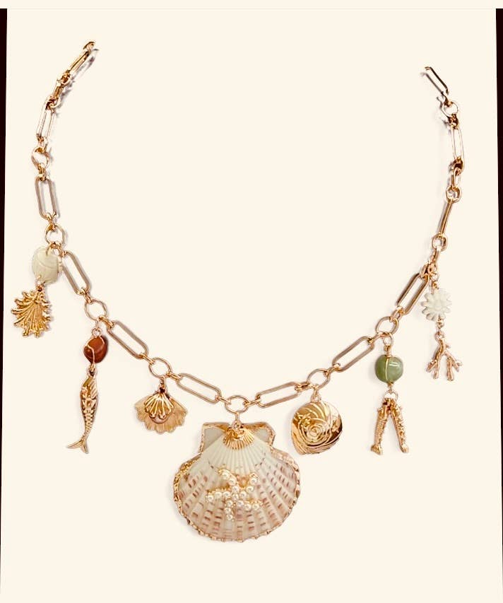 Shell Statement Necklace