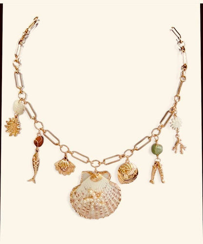 Shell Statement Necklace