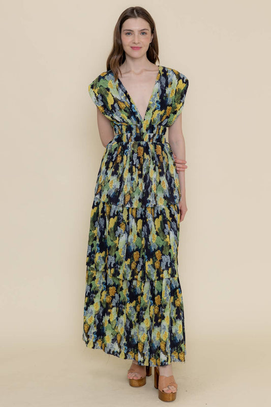 Modern Movement Long Dress