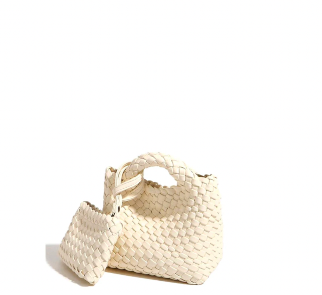 Maggie Mini Tote - ivory