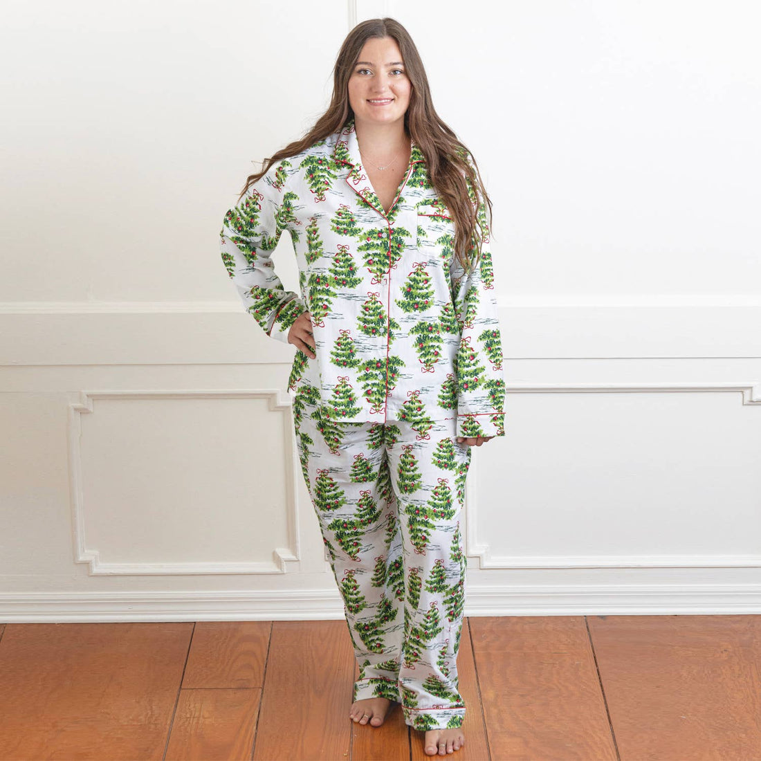 Evergreens Flannel PJ Set