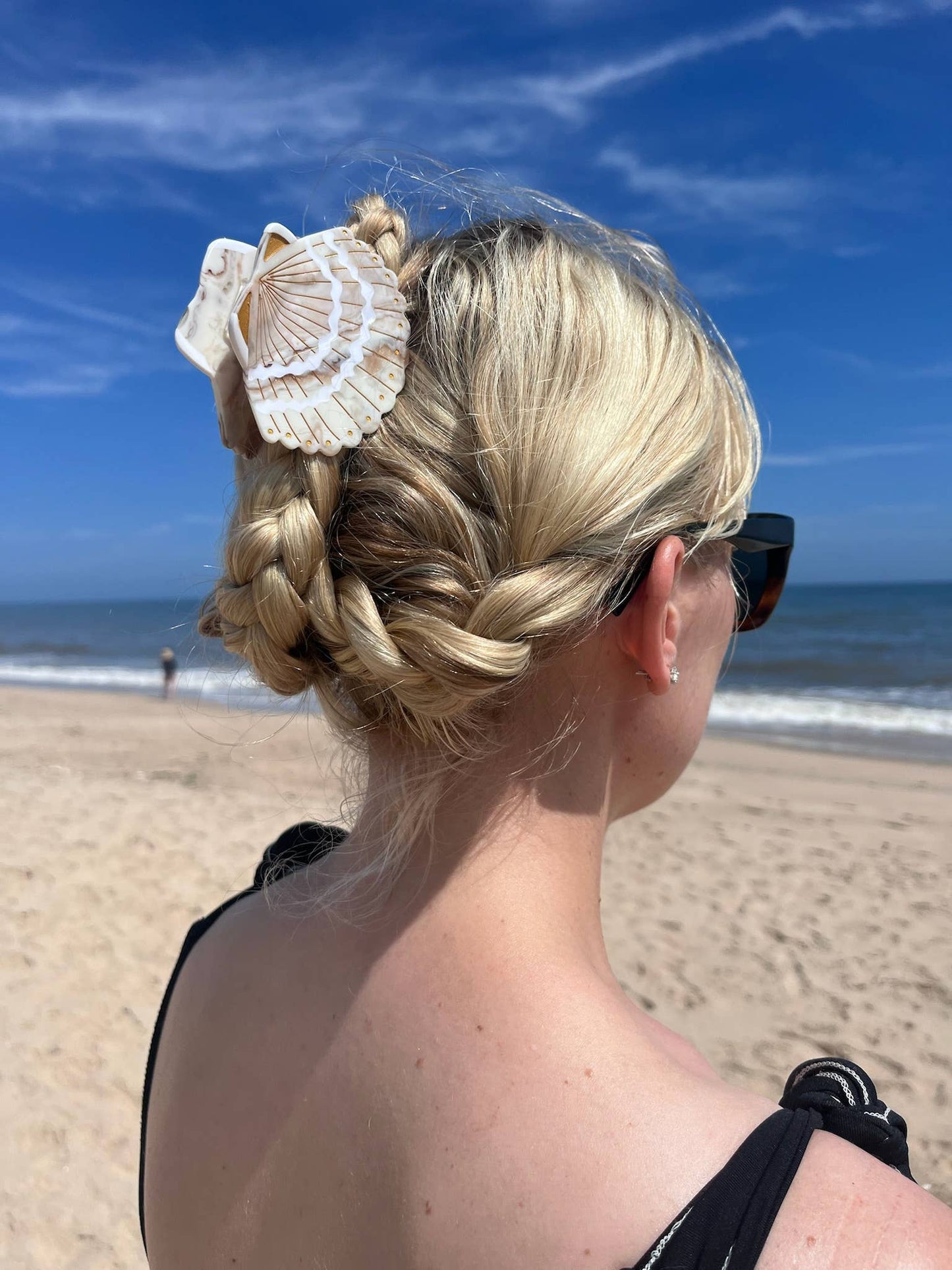 Seashell Claw Clip