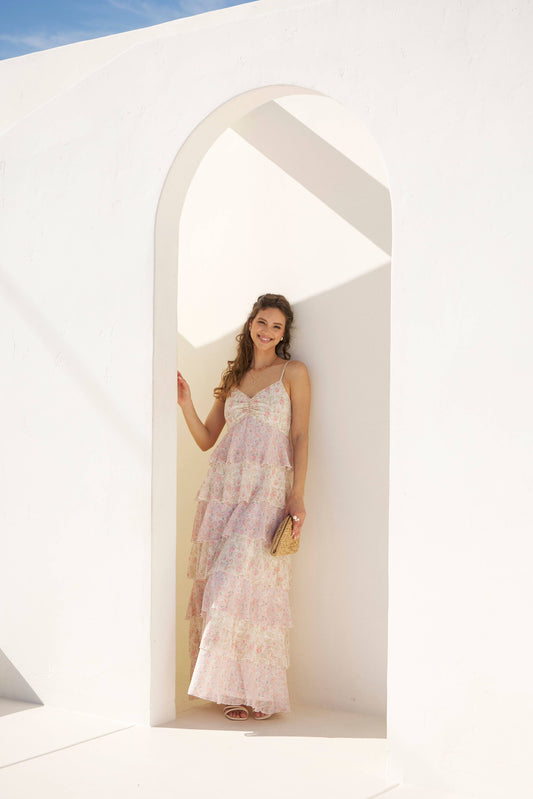 Garden Party Tiered Maxi Dress