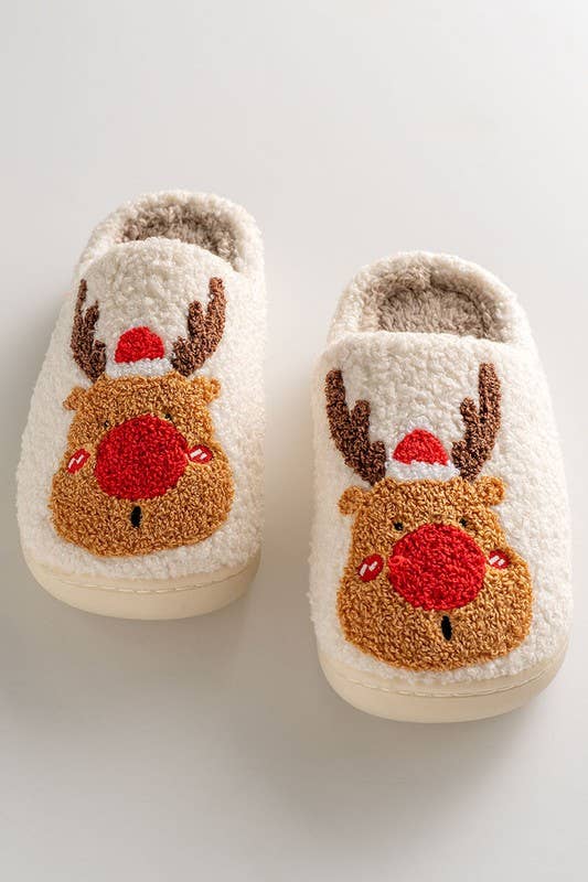 Reindeer Slippers