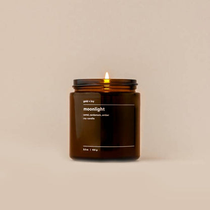 moonlight soy candle - mini 3.5 oz.