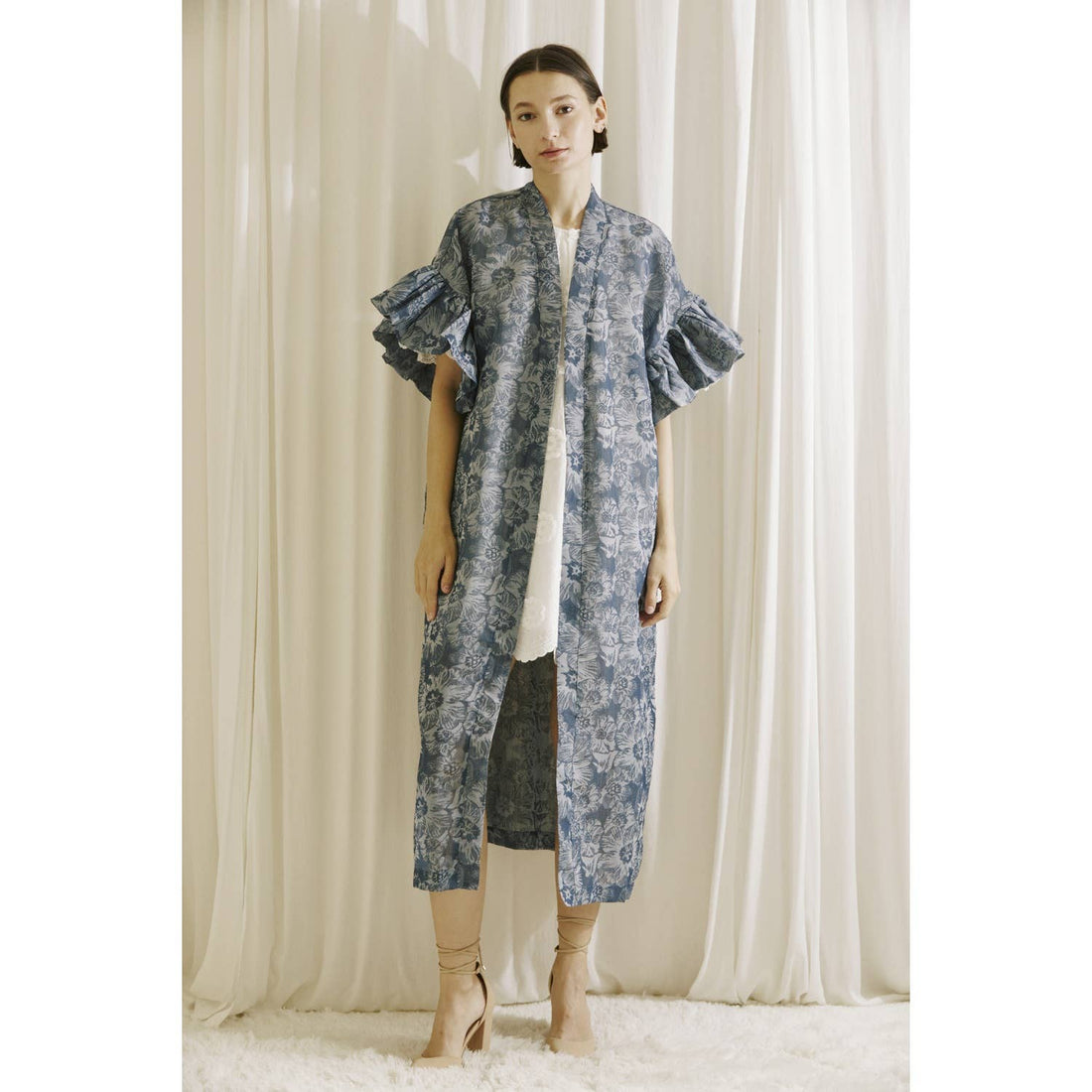 Floral Cover Kimono