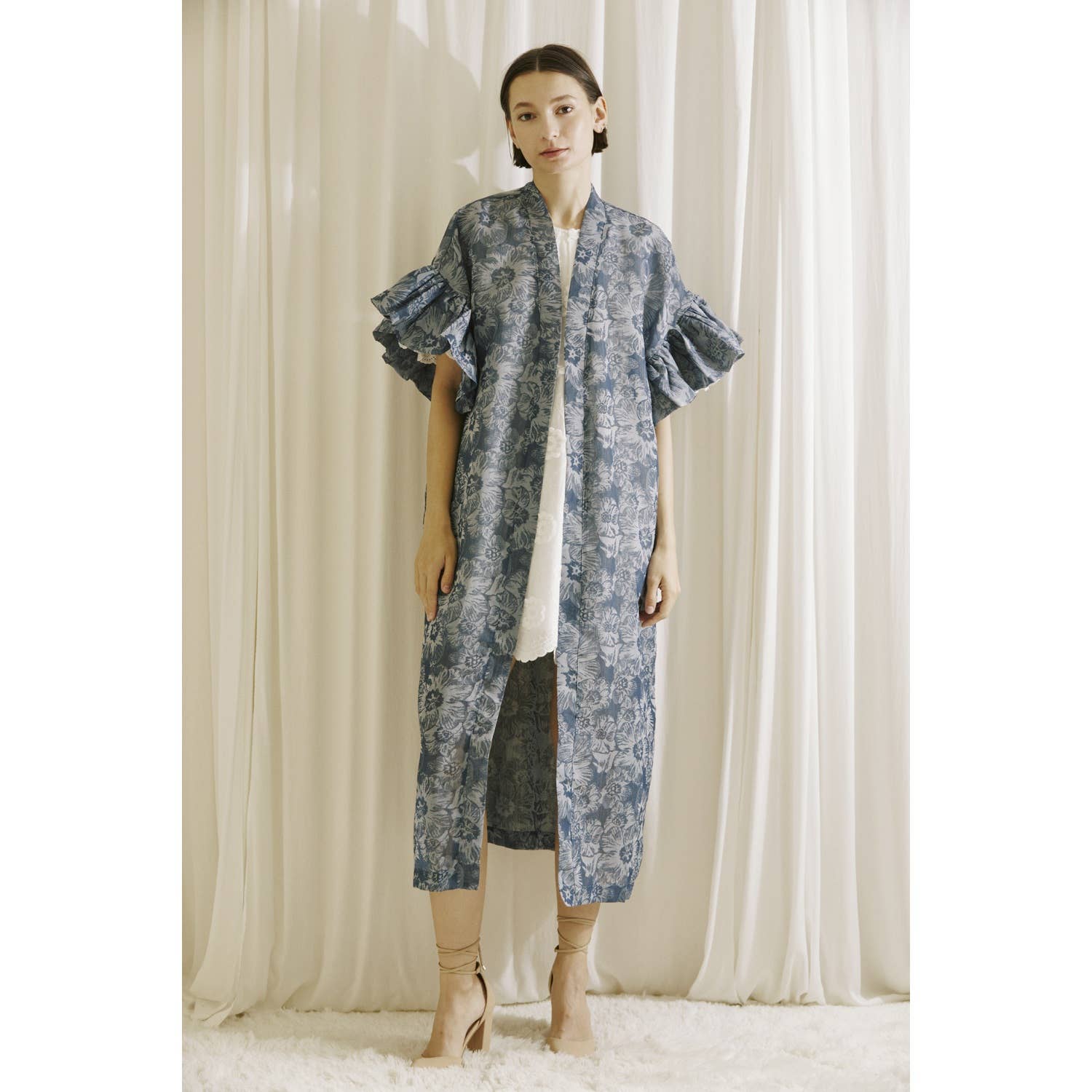 Floral Cover Kimono