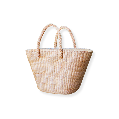 Water Hyacinth Tote Bag: With Lining